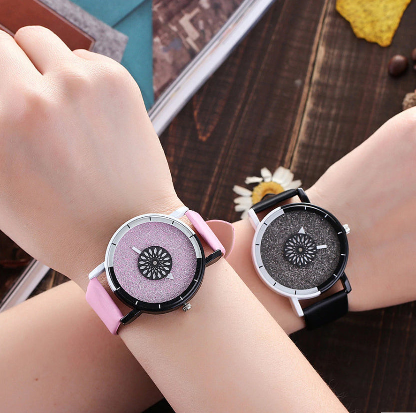 Groovy Glitter Wrist Watch