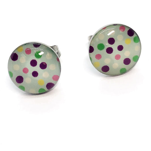 feshionn-iobi-pastel-polka-dots-enamel-button-stud-earrings