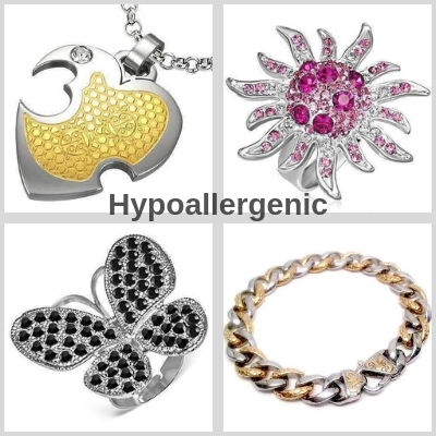 Hypoallergenic Stainless Steel Collection