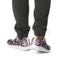 DASH Paisley Black Pink Men’s Athletic Shoes Lightweight Breathable Design by IOBI Original Apparel