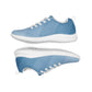 DASH Geo Blue Sky Men’s Athletic Shoes Lightweight Breathable Design by IOBI Original Apparel