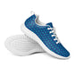 DASH Stars Blue Men’s Athletic Shoes Lightweight Breathable Design by IOBI Original Apparel