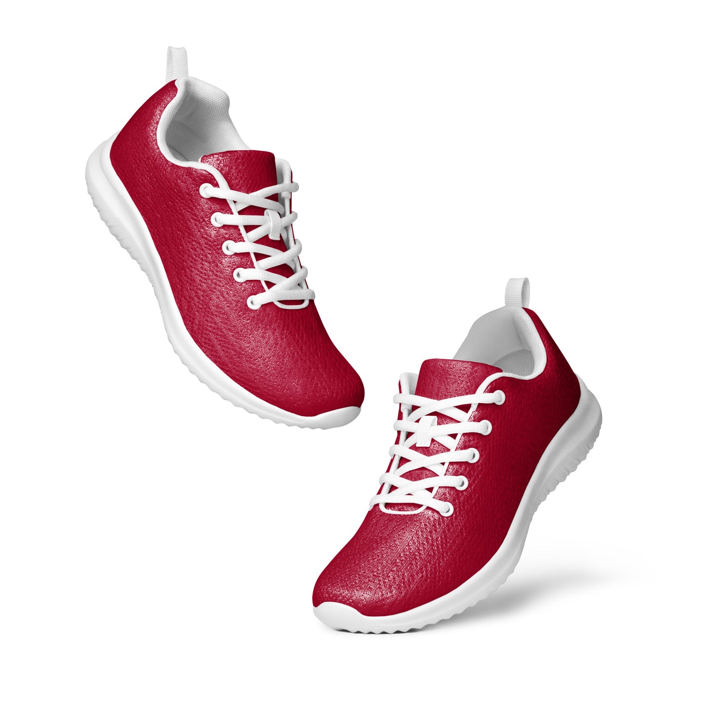 DASH Wine Red Women’s Athletic Shoes Lightweight Breathable Design by IOBI Original Apparel