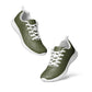 DASH Army Green Women’s Athletic Shoes Lightweight Breathable Design by IOBI Original Apparel