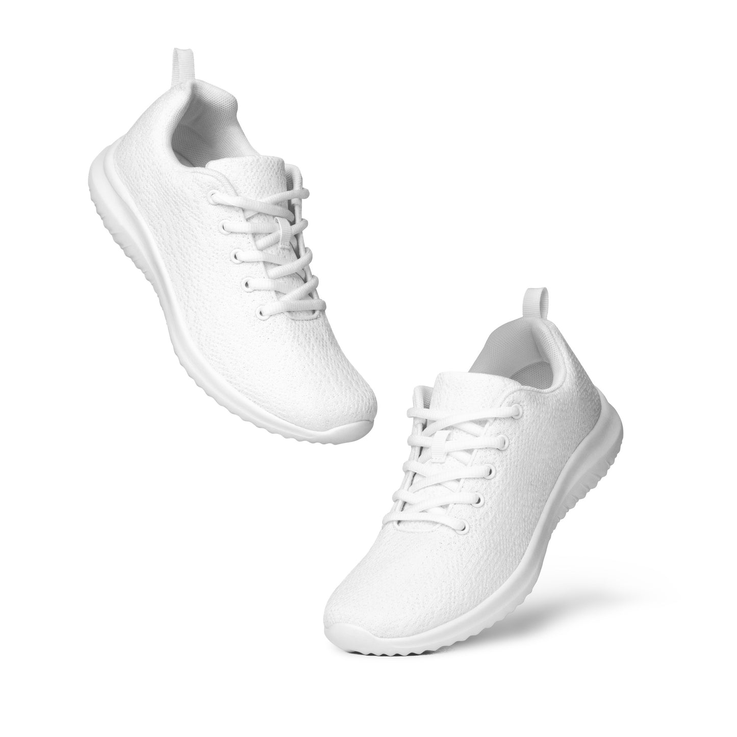 DASH White Women’s Athletic Shoes Lightweight Breathable Design by IOBI Original Apparel