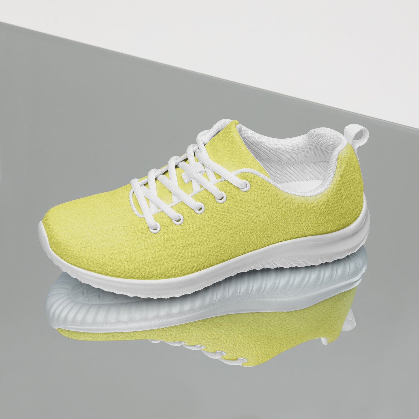DASH Lemonade Yellow Women’s Athletic Shoes Lightweight Breathable Design by IOBI Original Apparel