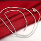 2mm Diamond Cut Silver Rope Chain 16-24 inches for Women or Men Every Day Wear