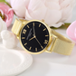 Most Luxurious Black and Mesh Band Watch for Woman