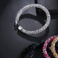 Crystal-ized Adjustable Bangle Bracelet