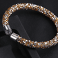 Crystal-ized Adjustable Bangle Bracelet