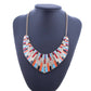 Collar-ful Multi Gold Panel Necklace