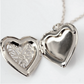 Expressions of Love Heart Locket Necklace for Women