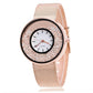 Floating Diamond Crystal Bezel Ladies Watch for Women Special Occasion Gift