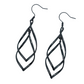 Sterling Silver Interlocking Diamond Spirals Earrings for Woman
