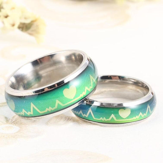 Heartbeat Color Changing Mood Ring
