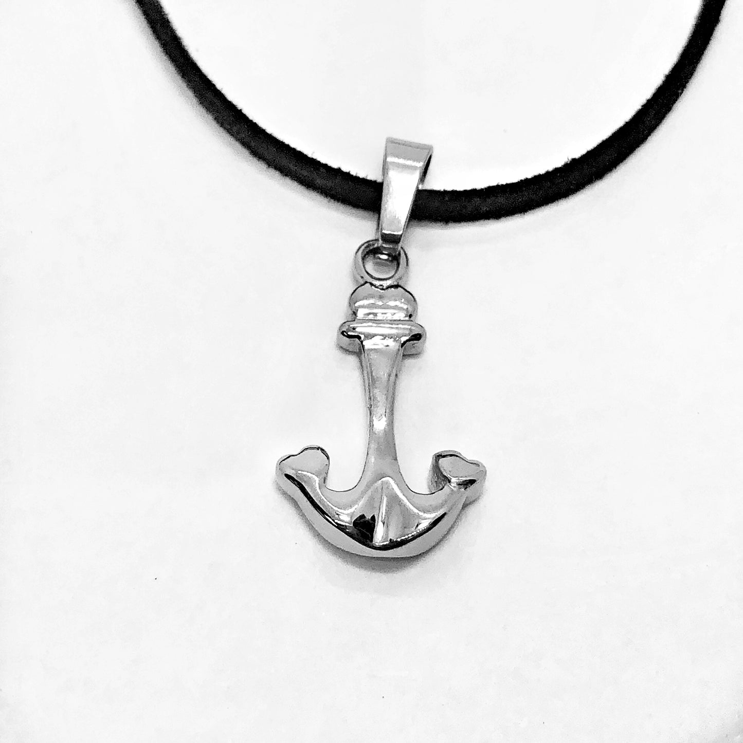 Heart Anchor Stainless Steel Pendant Necklace