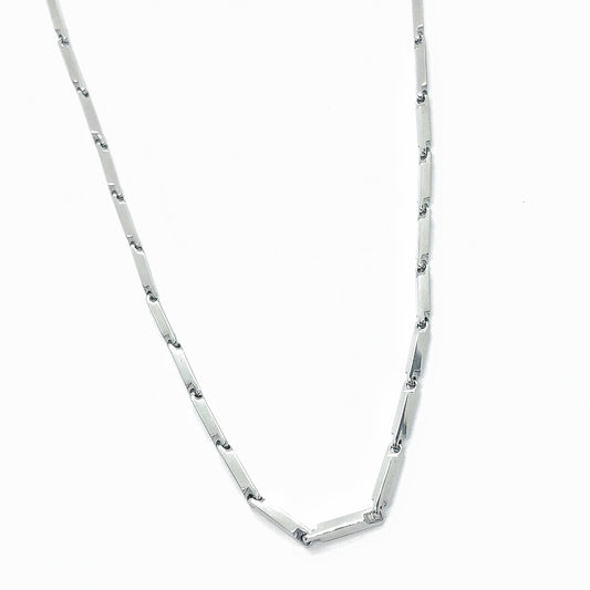 feshionn-iobi-24-inch-long-bar-link-stainless-steel-chain