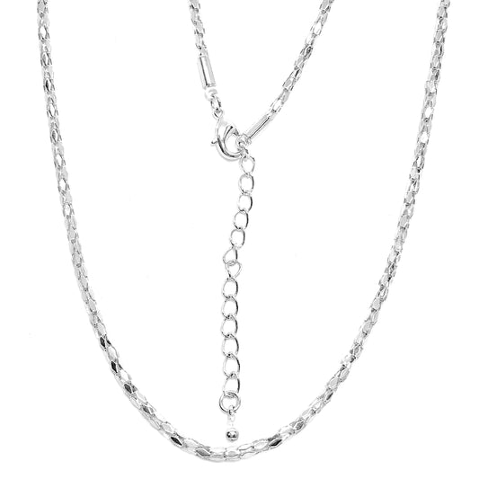 feshionn-iobi-30-inch-diamond-shaped-ribbon-link-stainless-steel-chain