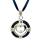 Floating CZ Heart Stainless Steel Necklace