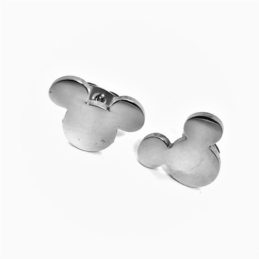 Mickey Mouse Stainless Steel Studs