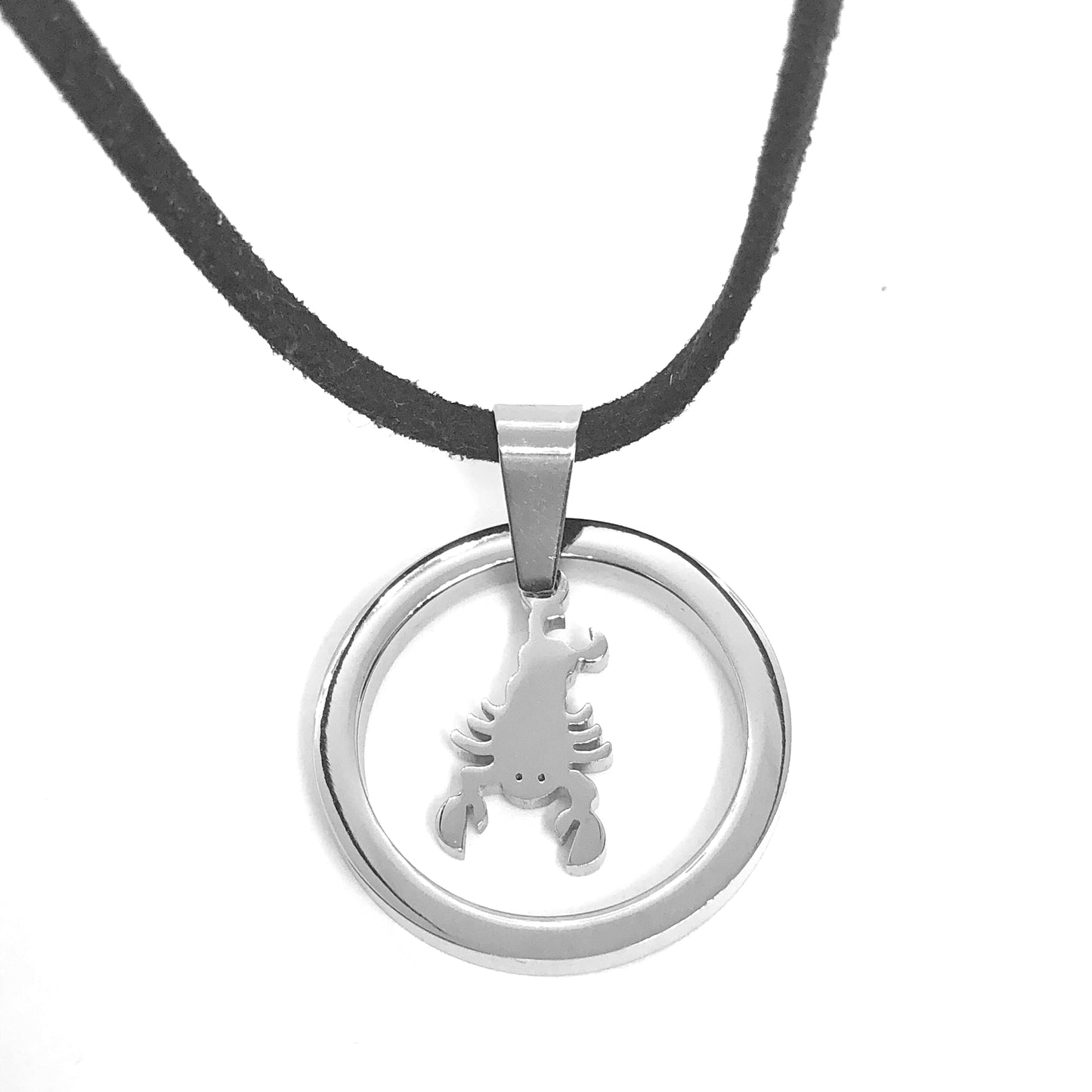 Dangling Scorpion Stainless Steel Pendant Necklace