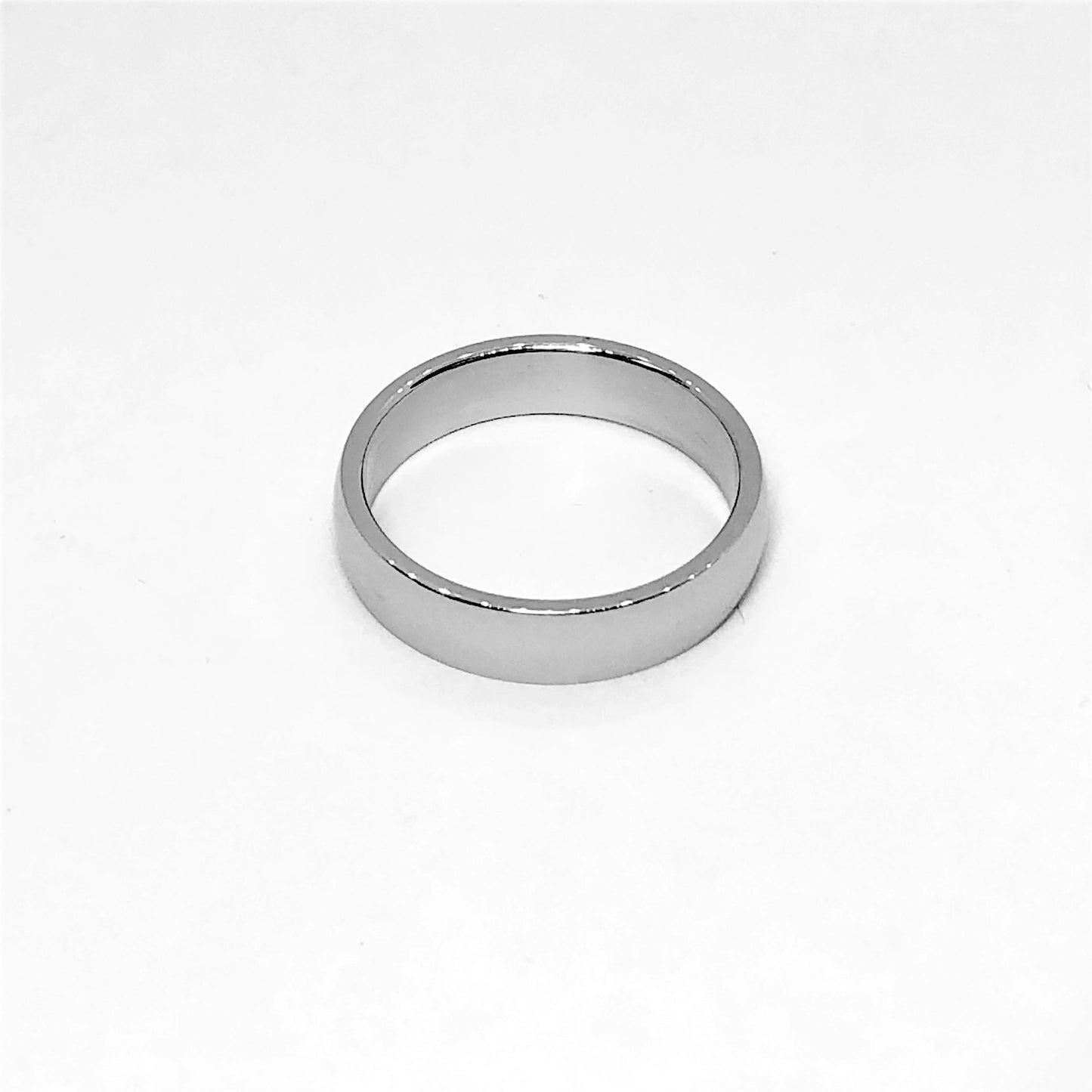 Classic Smooth Finished Stainless Steel Ring