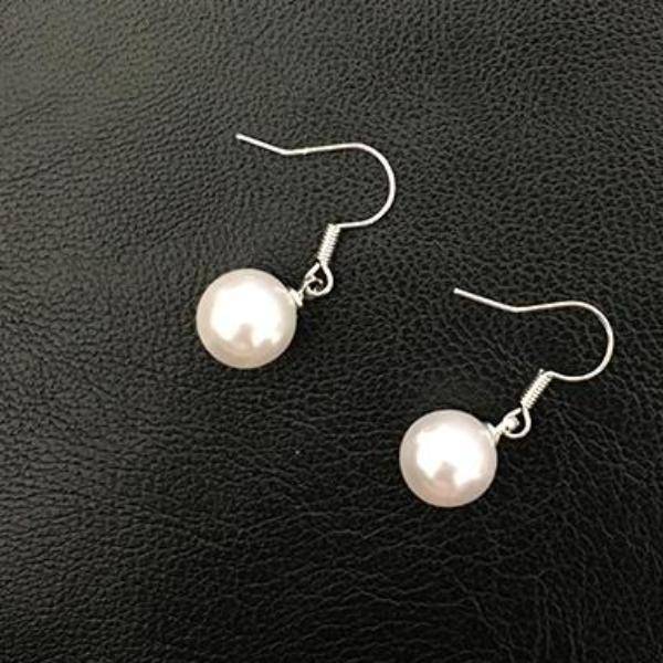 Simply Pearl Drop Earrings