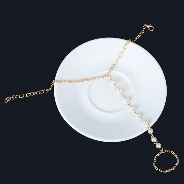 Pearl Beads Body Jewelry Bracelet