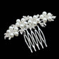 Beaded Beauty Crystal Accented Hair Comb