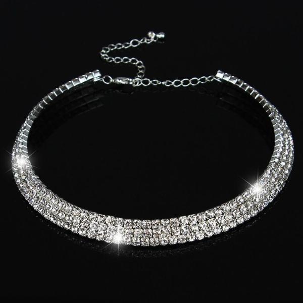 Diamond Crystal Rhinestone Collar