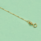 18 inch Sterling Silver or 14K Yellow Gold Box Chain Necklace for Women or Men