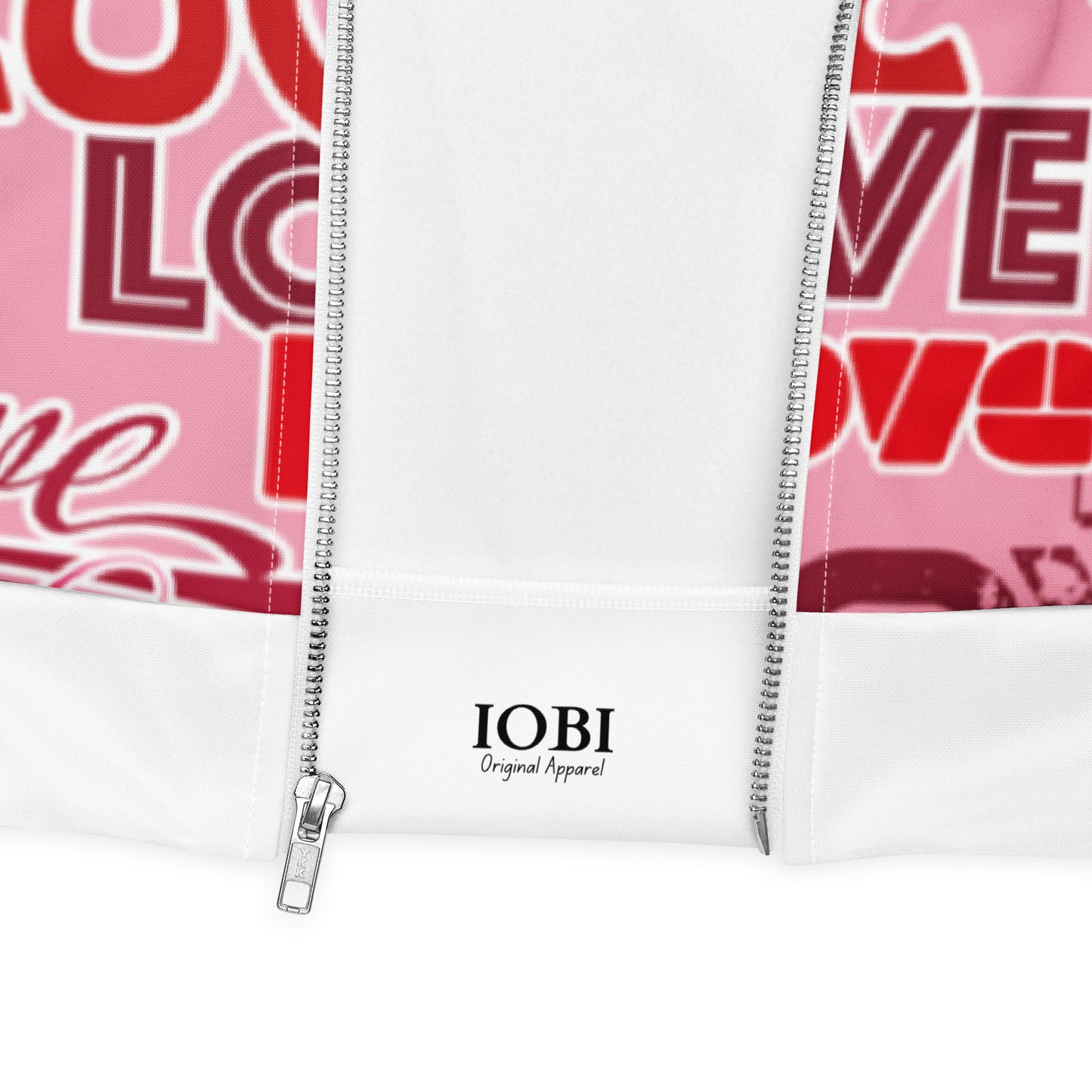 Women Bomber Jacket With Pockets Zipper Premium Quality Fashion Love Design by IOBI Original Apparel