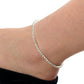 Rhinestone Stretch Glitzy Anklet For Woman In Three Color Choices for Woman or Teens Casual or Beach Wear