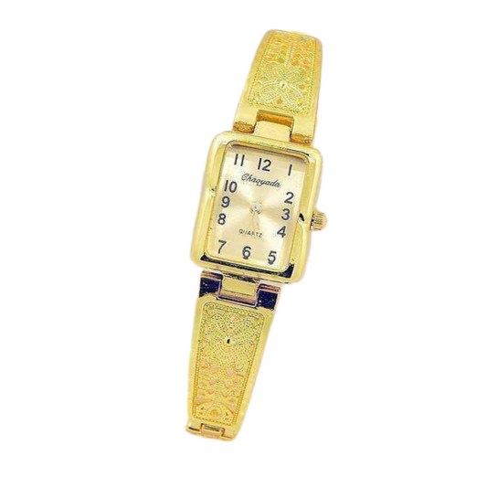 Art Deco Filigree Antique Style Ladies Watch Silver or Gold For Woman Birthday Holiday Gift