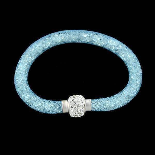 Feshionn IOBI bracelets Blue Galaxy Stardust Shamballa Bracelet