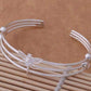 Feshionn IOBI bracelets Dragonfly Sterling Silver Dangling Earrings and Matching Cuff Bracelet Set