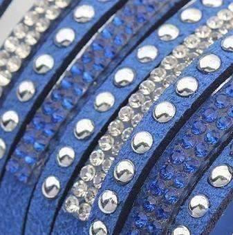 Feshionn IOBI bracelets Power Cuff Bracelet in Cobalt Blue