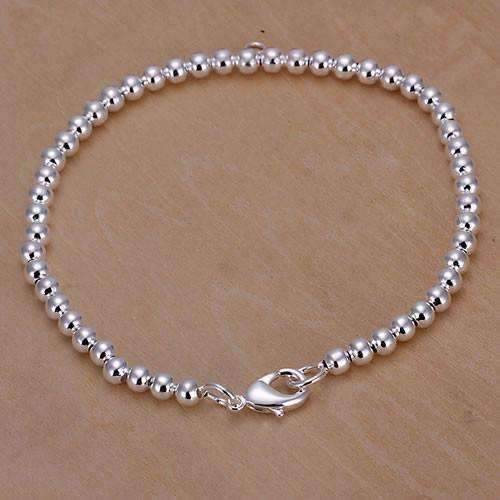 Feshionn IOBI bracelets silver Delicate Beads Sterling Silver Bracelet