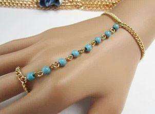 Feshionn IOBI bracelets Turquoise Turquoise Beaded Body Jewelry Bracelet