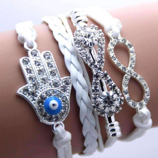 Feshionn IOBI bracelets White ON SALE - "Celebrate" Handmade Friendship Bracelet
