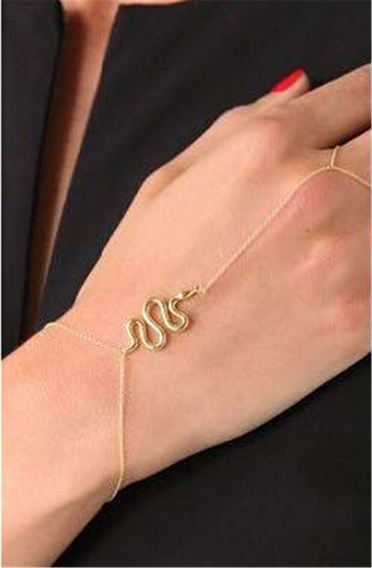 Feshionn IOBI bracelets Yellow Gold CLEARANCE - Snake Chains Body Jewelry Bracelet