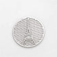 Feshionn IOBI Charms Eiffel Tower Round Cut Out Plate for Round Charm Locket Necklaces ~Choose Your Theme!