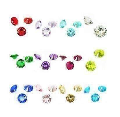 Feshionn IOBI Charms Floating Accent Crystals for Story of My Life Charm Lockets 5mm - 12 Colors to Choose!!