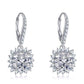 Feshionn IOBI Earrings Duchess 4CT Cushion Cut Floral Halo IOBI Cultured Diamond Earrings