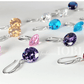 Feshionn IOBI Earrings Exotic Ice Naked IOBI Crystals Drill Earrings - 10mm
