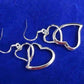 Feshionn IOBI Earrings Interlocked Forever Hearts Dangling Earrings