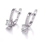 Feshionn IOBI Earrings Irresistible 1CTW Cubic Zirconia Sterling Silver Drop Earrings