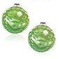 Feshionn IOBI Earrings Lemon Lime CLEARANCE - Disco Ball Faceted Crystal Stud Earrings - Eight Colors!