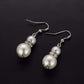 Feshionn IOBI Earrings ON SALE - Ivory Pearl Bead and Crystal Accent Earrings