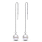 Feshionn IOBI Earrings ON SALE - Naked Pearl Thread Earrings